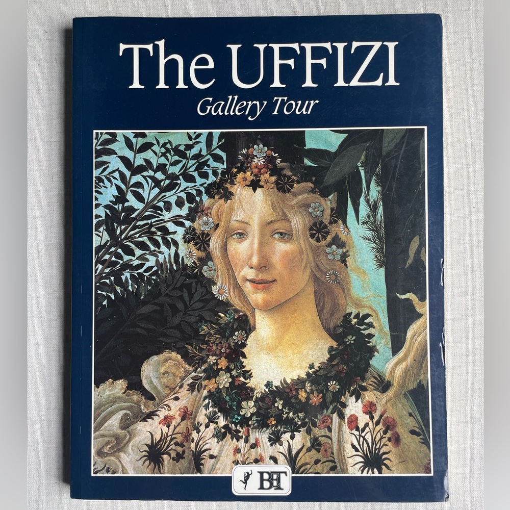 The Uffizi Gallery Tour Museum Guidebook Claudio Pescio Italy Vintage 1992